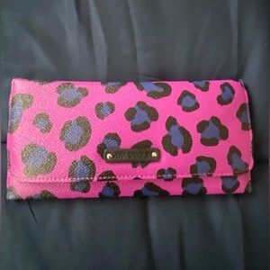 Vera Bradley Pink and blue leopard print